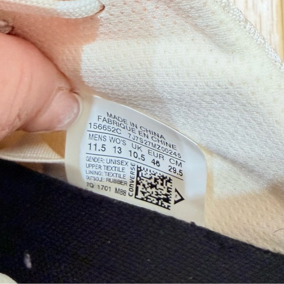 Converse Chuck Taylor All Star Modern Future Mesh Low in Buff Size 11.5 - Picture 8 of 11